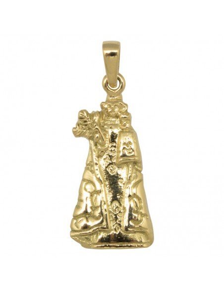 Medalla en oro de 18 Kts. de la Virgen del Cantal.