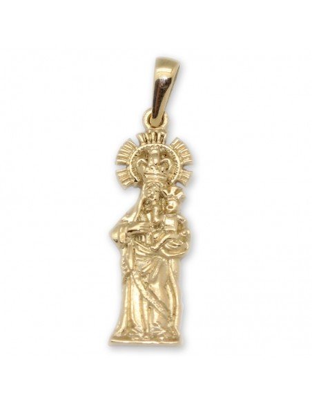 Medalla en oro de 18 Kts. de la Virgen de Belén de Torralba de los Frailes.