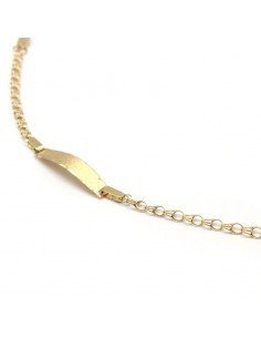 Pulsera para bebe en oro...