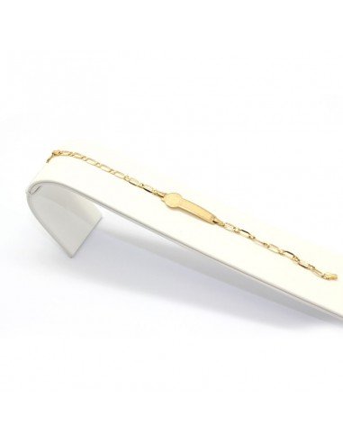 Pulsera para bebé en oro amarillo de 18 Kts con...