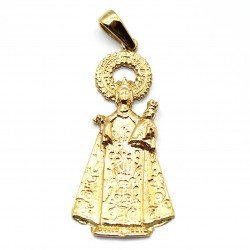 Medalla en oro de 18 Kts de la Virgen De Arcos de Albalate del Arzobispo