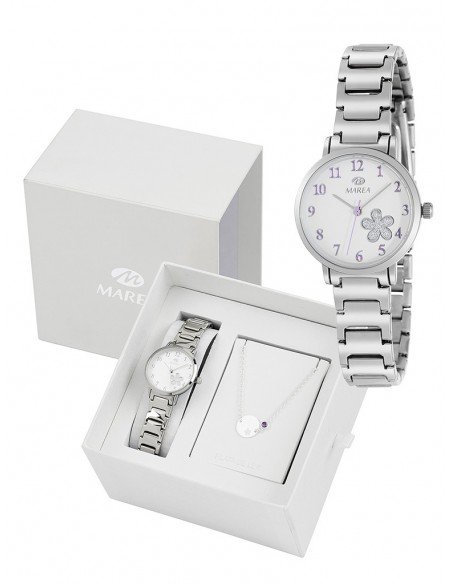 Reloj para niña de comunión con una pulsera de regalo