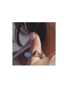 Anillo de plata circular... 2