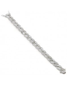 Pulsera de plata con...