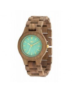 Reloj madera menta