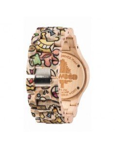 Reloj madera street 2