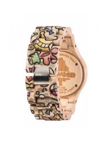 Reloj madera street