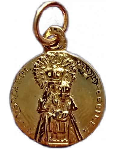 Medalla de Oro pequeña de la Virgen...