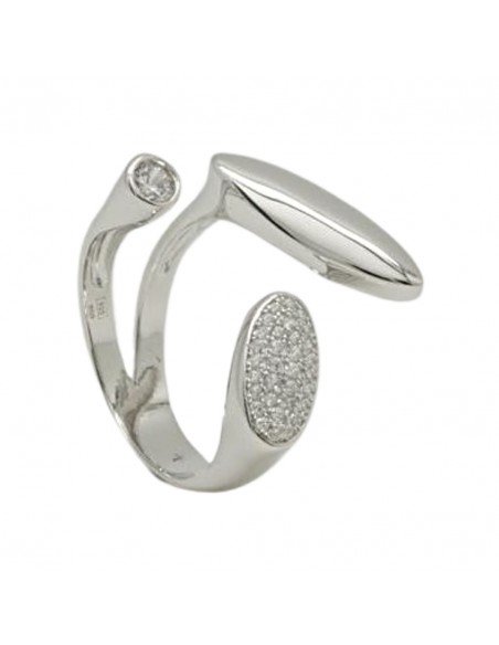 Anillo de diseño en plata