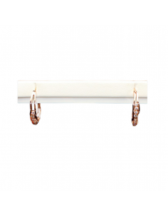 Pendientes de aro en plata...