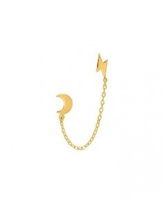 Pendiente con cadena de...