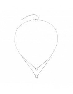 Collar doble de cículos