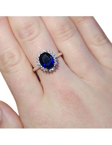 Anillo pidera azul