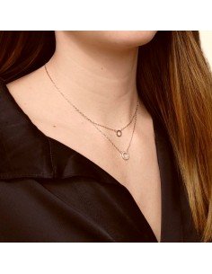 Collar doble de cículos 2