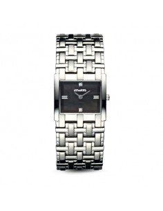 Reloj acero cadena ancha