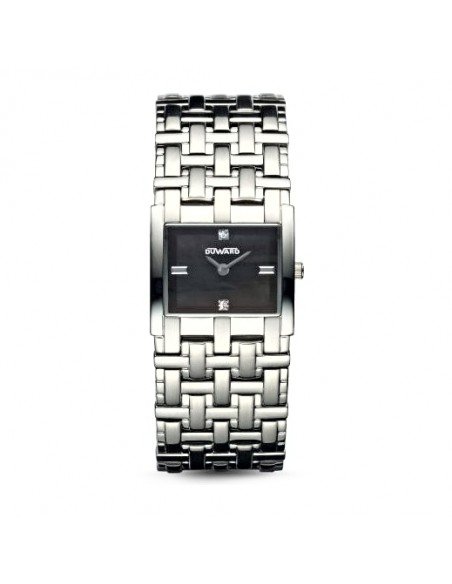 Reloj acero cadena ancha