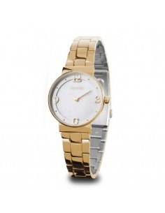 Reloj fino chapado en oro