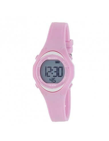 Reloj digital rosa niña/niño