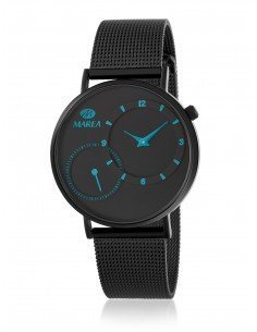Reloj negro moderno de...