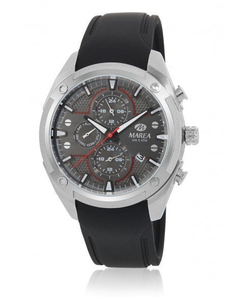 Reloj negro multifunción
