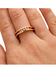 Sortija ondulada en plata... 2