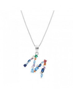 Colgante colores letra M