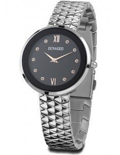 Reloj de mujer en acero y...